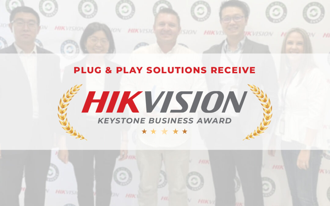 Plug & Play receive another AWARD from HikVision! 🏆